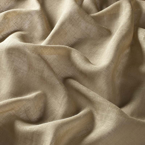 Tissu effet lin Gwendolyn mastic 520 Jab 300 cm