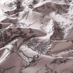 Toile de jouy poudré 70 Gallantry JAB