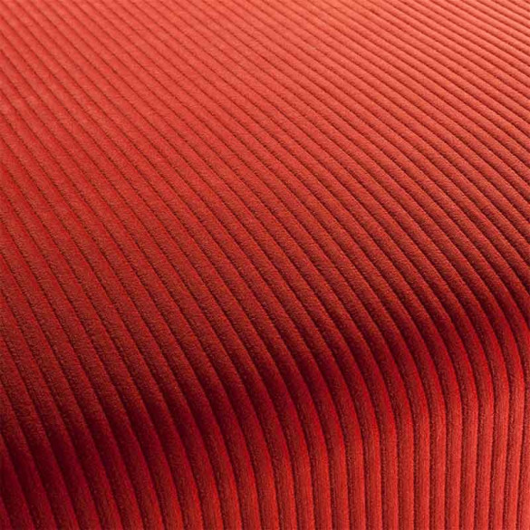 Tissu velours côtelé Cord uno rouge 10 Jab