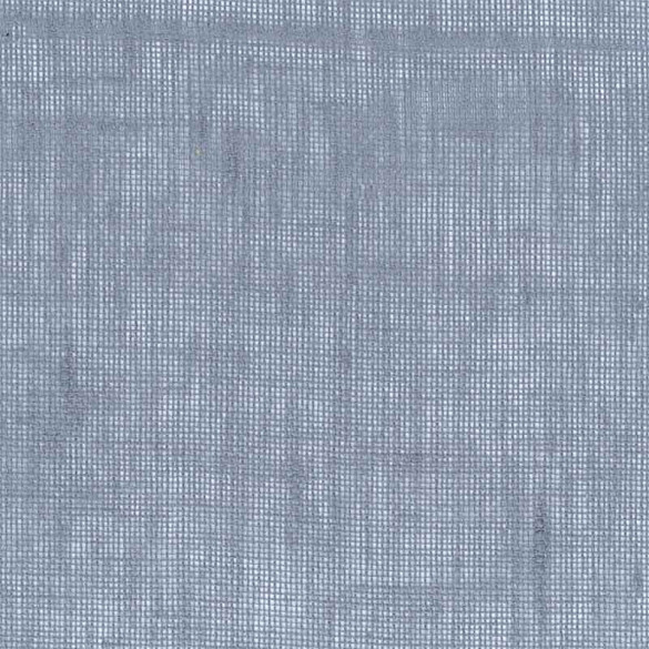 Voilage lin Illusion bleu rivière Casamance 147 cm
