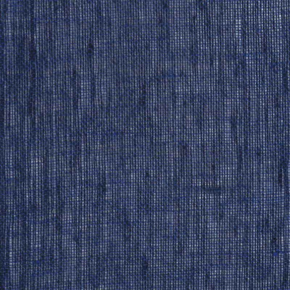 Voilage lin Illusion bleu éléctrique Casamance 147 cm