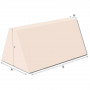 Mousse sur mesure HR 35kg/m³ trapèze - mi ferme - épaisseur personnalisée