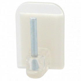 Support adhésif barre de vitrage transparent