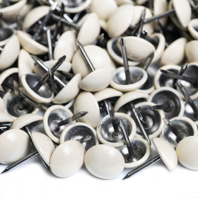 1000 clous tapissier prestige ivoire Ø11 mm