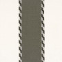 Tissu rayé brodé Paléole kaki Casamance