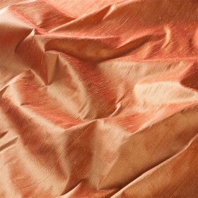 Tissu shantung Stefano orange 260 Jab