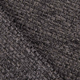 Tissu texturé Hermès fusain Didier Dassonville