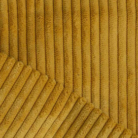 Tissu velours côtelé Lisboa mimosa Froca