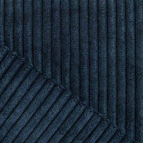 Tissu velours côtelé Lisboa abysses Froca