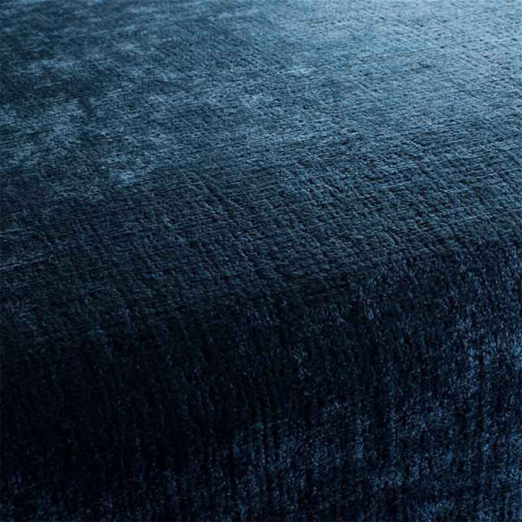 Tissu chenille Balou bleu pétrole 53 Jab