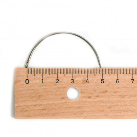 Carrelet courbe 75mm Chas latéral