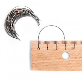 25 Carrelets courbes fins 48mm Chas intérieur