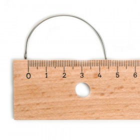 Carrelet courbe fin 80mm Chas latéral