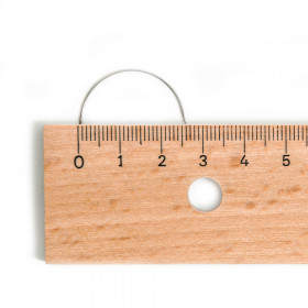 Carrelet courbe fin 40mm Chas intérieur