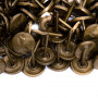 100 Clous tapissier Oxydé Martelé 12 mm