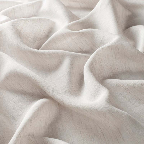 Voile aspect lin Lavera blanc 91 Jab 290 cm