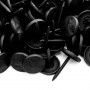 100 Clous tapissier Noir Mat Martelé 12 mm