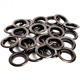 100 Oeillets rideaux à sertir Canon de fusil Ø40 mm