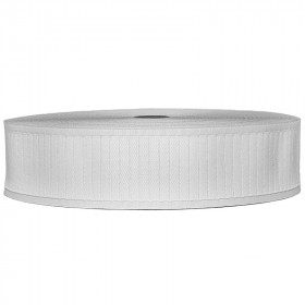 Ruflette cartouchière 85 mm blanche - rouleau de 100 mètres