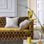 Tissu velours Manipur gold Designers Guild