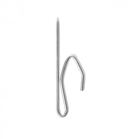 20 Agrafes à piquer Nickelé 70 mm