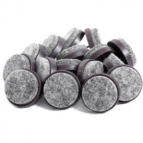 Patin glisseur feutre 25mm - Par 16