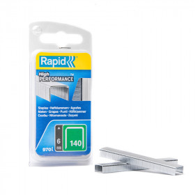 Boite de 970 agrafes Rapid 140 galvanisées 6 mm