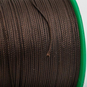 Corde SERABRAID 1200 marron foncé 1002, au mètre
