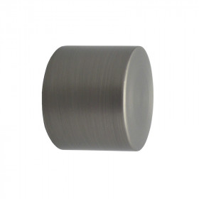 Embout bouchon Ø20 mm argent vieilli