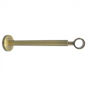Support extensible mur et plafond Ø20 mm Bronze 190-300 mm