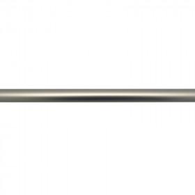 Tringle rideau Ø20 mm alu brossé 150 cm