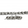 10 Clous pour bande de clous tapissier Perle Fer Nickelé 11 mm