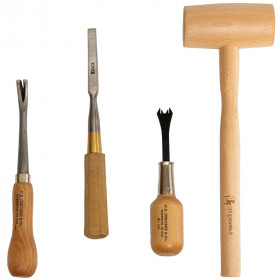 Kit Outils Tapissier pour dégarnir un fauteuil - 4 pièces