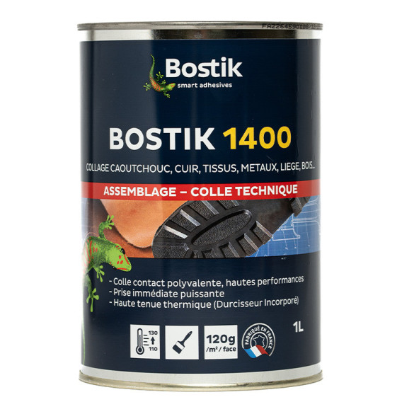 Colle néoprène liquide Bostik 1400 1L