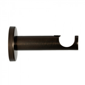 2 Supports berceau Ø20 mm Antic Bronze 76 mm