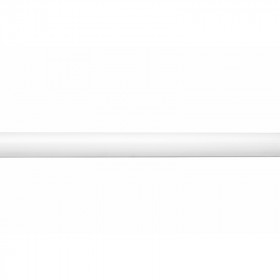 Tringle rideau Ø20 mm blanc mat 250 cm