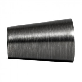 Embout pommeau Ø20 mm argent vieilli