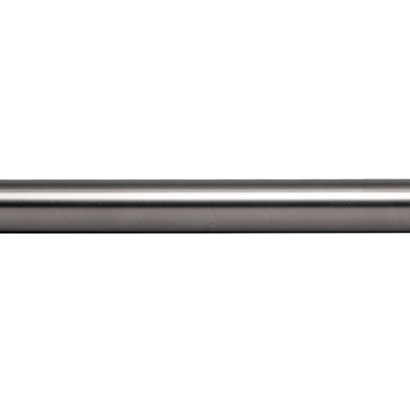 Tringle rideau Ø28 mm argent vieilli 150 cm