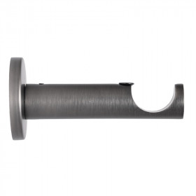 Support berceau Ø28 mm argent vieilli 93 mm