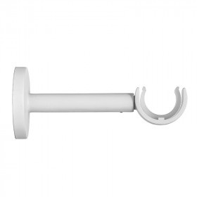 Support extensible mur et plafond Ø28 mm Blanc Mat 110-160 mm
