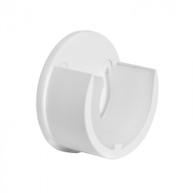 2 supports naissance Ø28 mm Blanc Mat