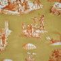 Toile de jouy bistre Plaisirs d'Hiver Casal