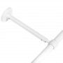 Support extensible mur et plafond Ø20 mm Blanc Mat 190-300 mm
