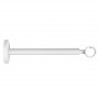 Support extensible mur et plafond Ø20 mm Blanc Mat 190-300 mm