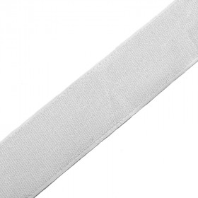 Bande auto agrippante à coudre 30 mm blanc partie crochet - au mètre