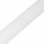 Bande auto agrippante à coudre 30 mm blanc partie velours - au mètre