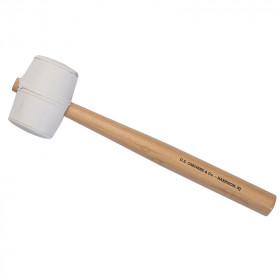 Maillet caoutchouc blanc Osborne 396-3 ø65mm
