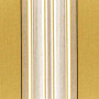 Tissu rayé Aveiro moutarde Casamance
