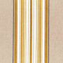 Tissu rayé Aveiro beige ocre Casamance