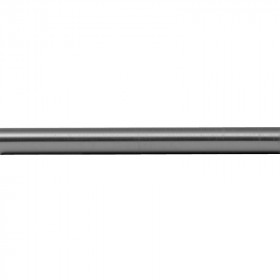 Tringle rideau Ø20 mm nickel mat 200 cm